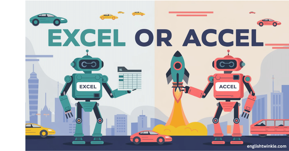 Excel or Accel: Unpacking the Words