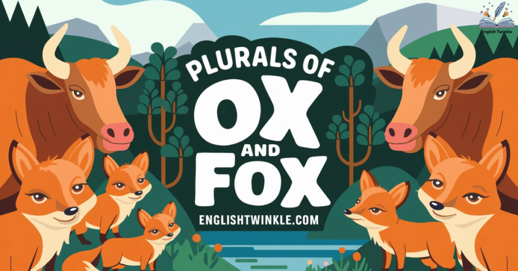 Plurals of Ox and Fox