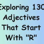 Adjectives Start with T